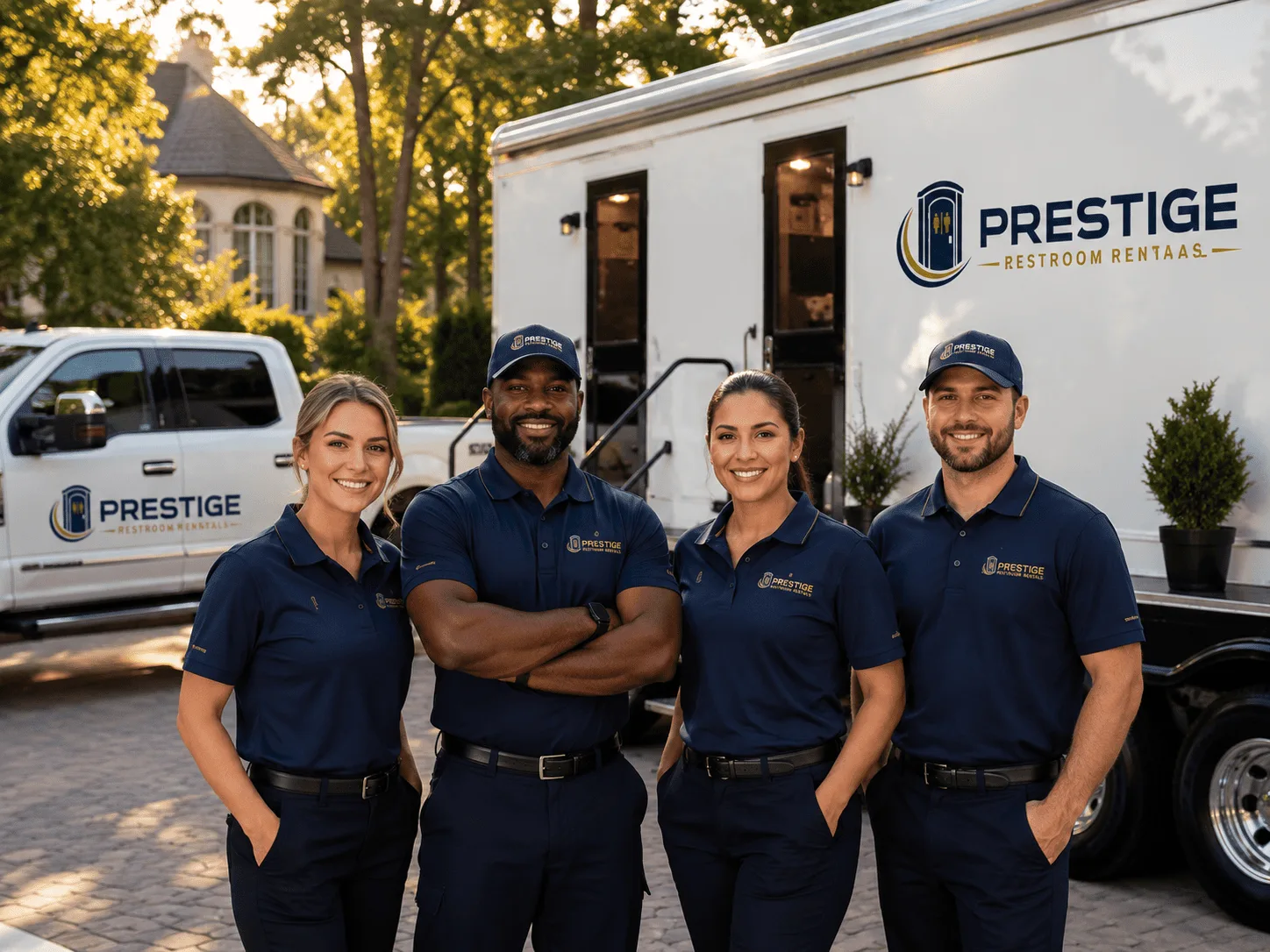 Trusted Luxury Portable Restrooms company in Hundred, WV